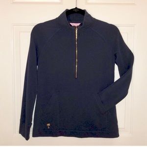 Lilly Pulitzer Skipper Solid Popover - Navy - XS